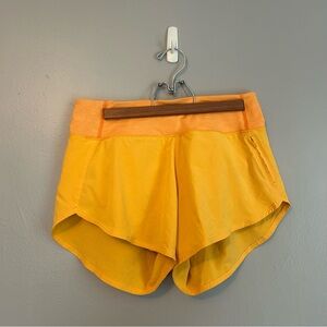 Outdoor Voices Bright Orange Athletic Shorts